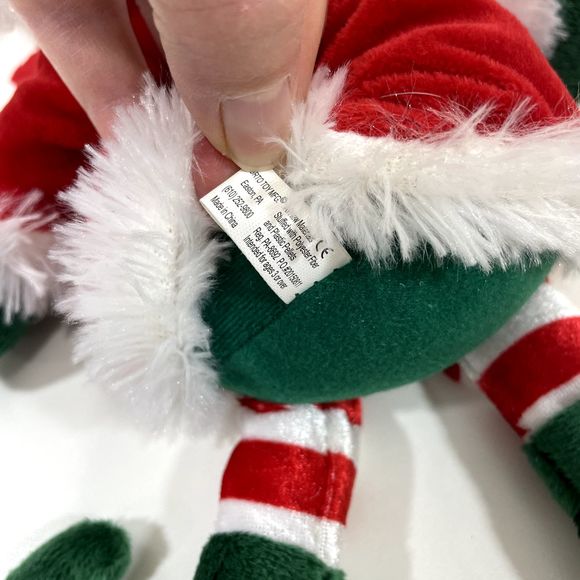 Curto Toy‎ Co. Christmas Elf 12” Plush Stuffed Doll - Picture 5 of 6